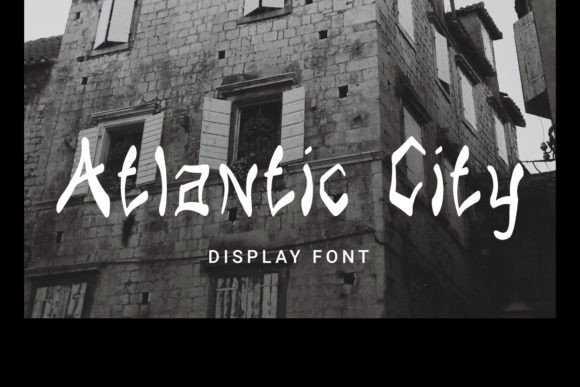 Atlantic City: A Mandarin Style Display Font for Modern Branding