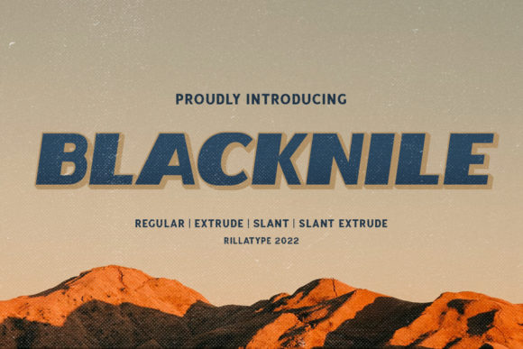 Blacknile: The Bold Font That Elevates Your Campaigns