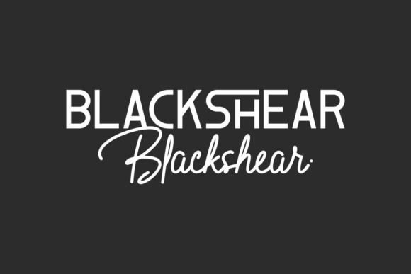 Blackshear: A Display Font for Bold Branding