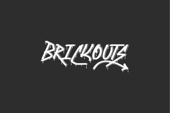Brickouts: A Graffiti-Inspired Font for Modern Branding