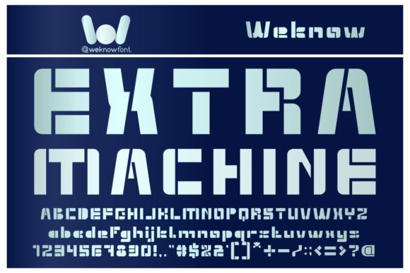 Bringing Brand Identity to Life with Extra Machine Font