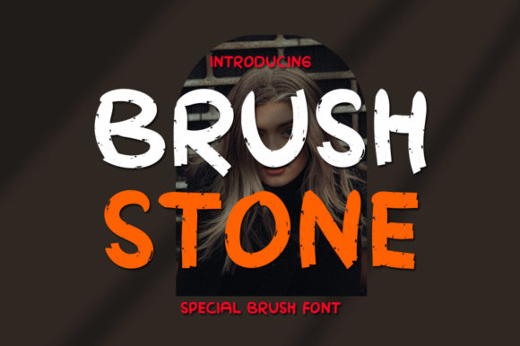 Brush Stone: A Fresh Display Font for Modern Editorial Design