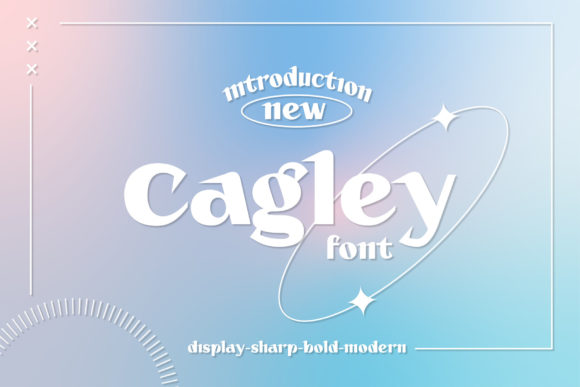 Cagley Font for Modern Web Design