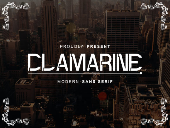 Clamarine: A Font That Elevates Branding with Clean, Timeless Style