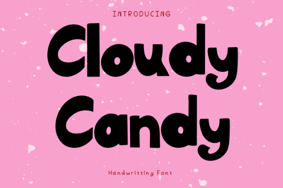 Cloudy Candy: A Whimsical Font for Handmade Creations