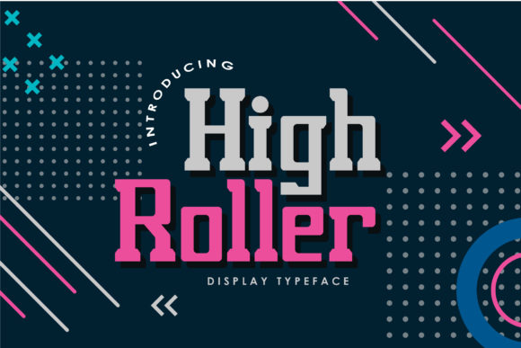 High Roller Font for Bold Digital Branding