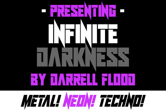 Infinite Darkness Font for Bold Digital Design