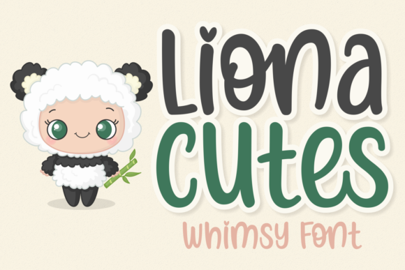 Liona Cutes: A Whimsical Font for Bold Visuals