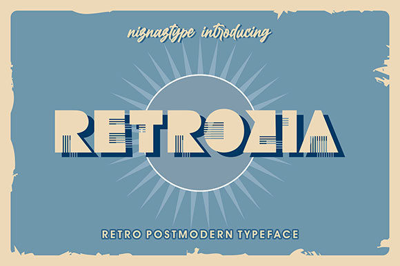 Retrozia Font for Bold Branding and Visual Impact