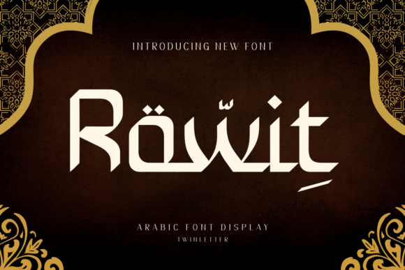 Rowit: A Beautiful Display Font for Web Design