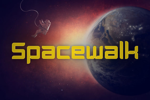 Spacewalk Font for Handmade Creations
