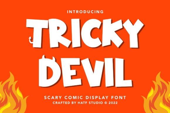Tricky Devil: A Playful Font for Handmade Creations